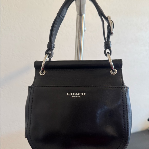 Coach Willis turn lock bag. Arm bag or cross body with tassel black - Picture 12 of 12
